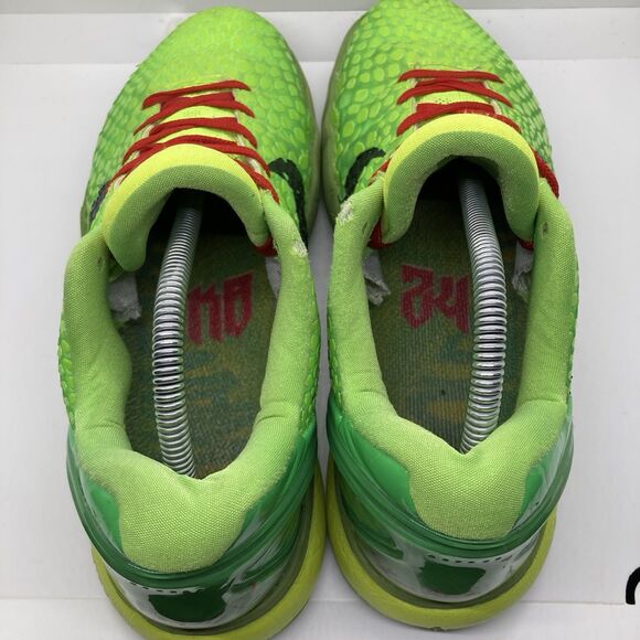 Nike Zoom Kobe 6 Protro Grinch Green Reverse Mens 9.5 Shoes Sneakers CW2190 300 main image 4